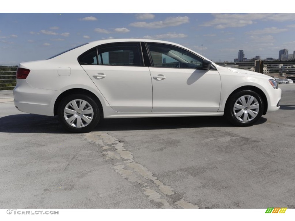 Candy White 2012 Volkswagen Jetta S Sedan Exterior Photo #54634287