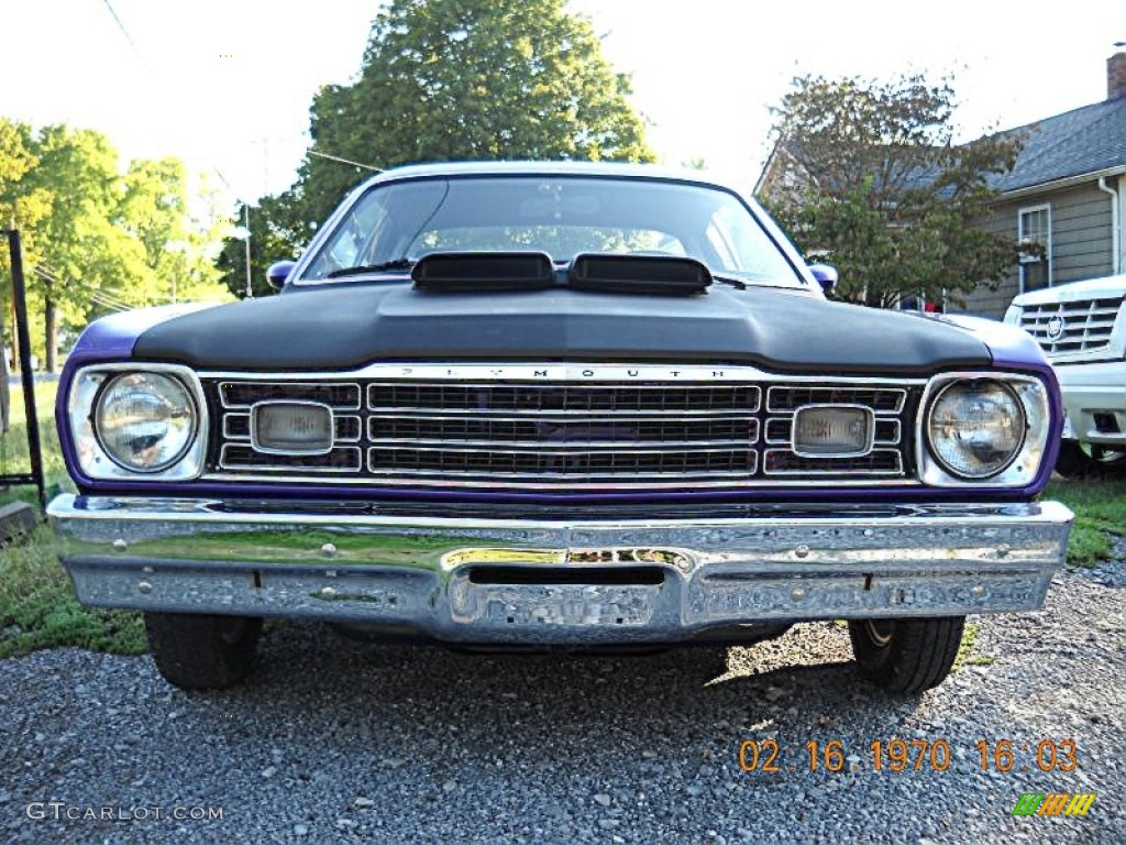 1973 Duster 340 - Plum Crazy / Black photo #3