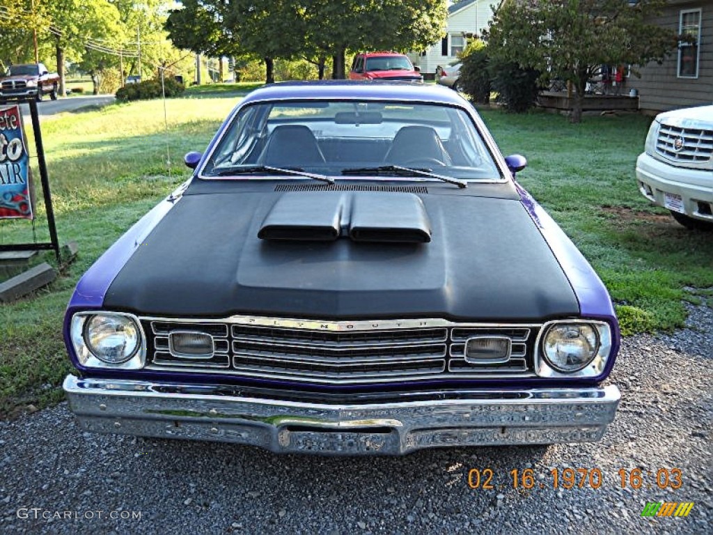 1973 Duster 340 - Plum Crazy / Black photo #4