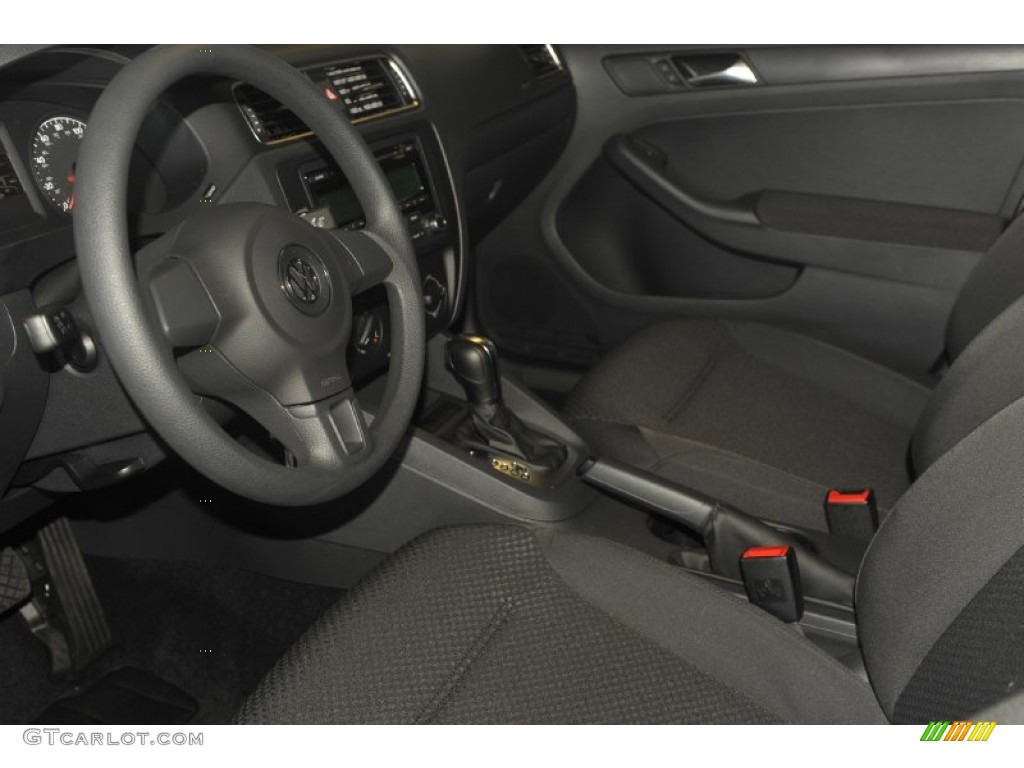 Titan Black Interior 2012 Volkswagen Jetta S Sedan Photo #54634311