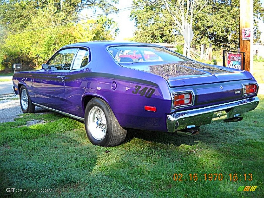 1973 Duster 340 - Plum Crazy / Black photo #8