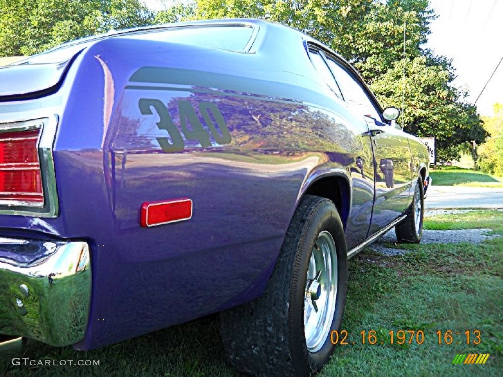 1973 Duster 340 - Plum Crazy / Black photo #10