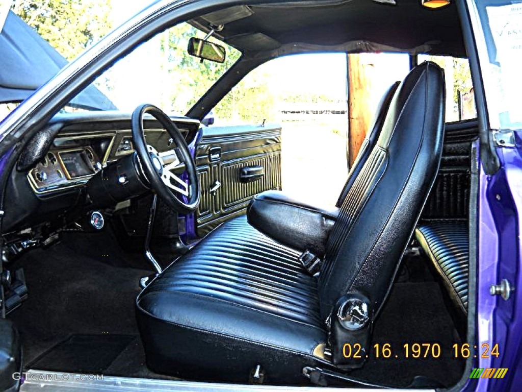 Black Interior 1973 Plymouth Duster 340 Photo #54635061