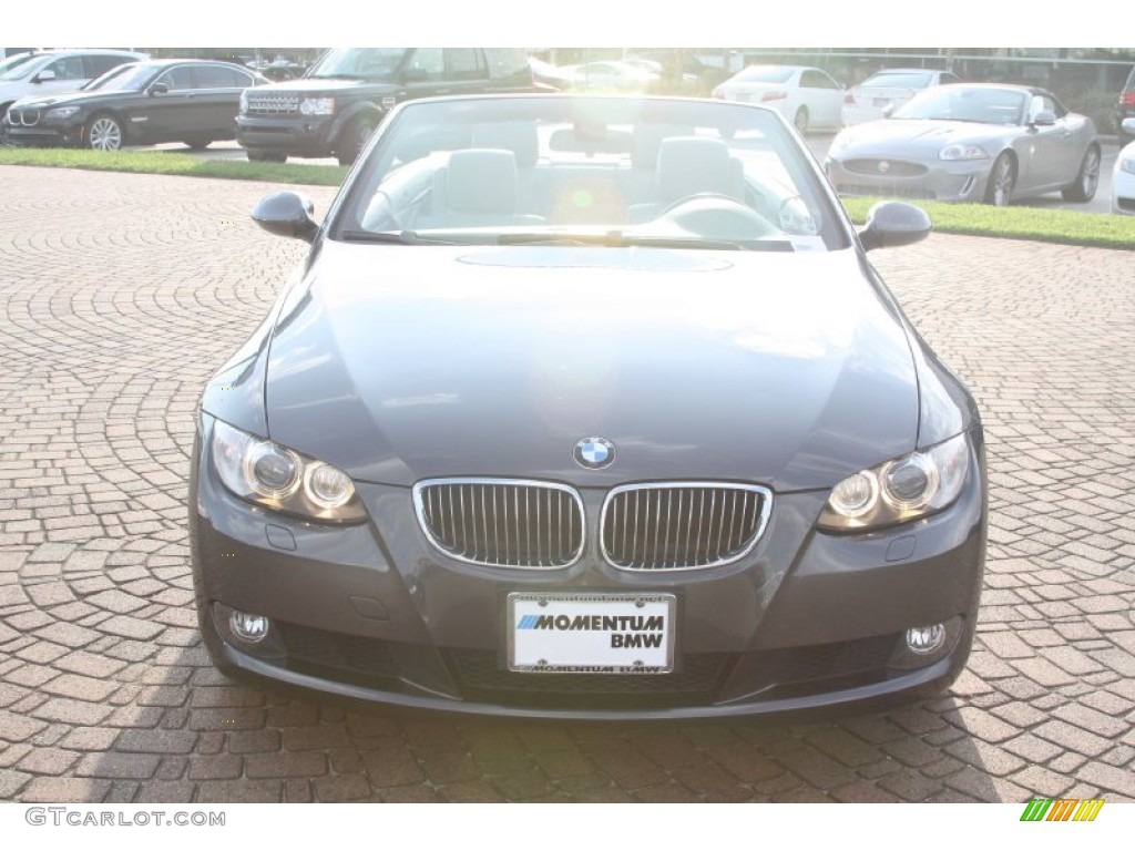2008 3 Series 328i Convertible - Sparkling Graphite Metallic / Gray photo #3