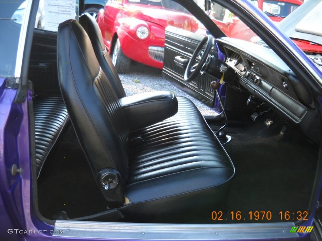 Black Interior 1973 Plymouth Duster 340 Photo #54635316