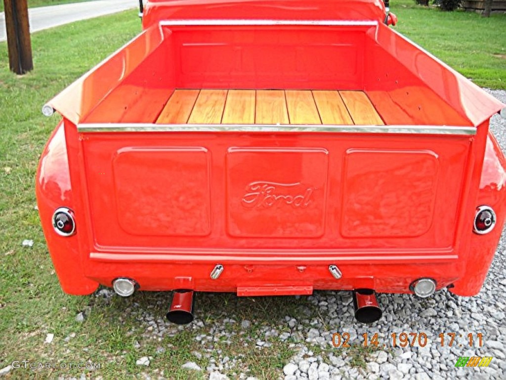 Orange 1951 Ford F1 Pickup Custom Exterior Photo #54635454