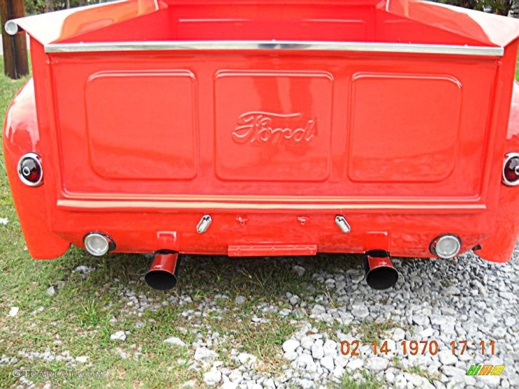 Orange 1951 Ford F1 Pickup Custom Exterior Photo #54635469