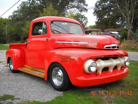 1951 Ford F1 Pickup Custom Data Info and Specs
