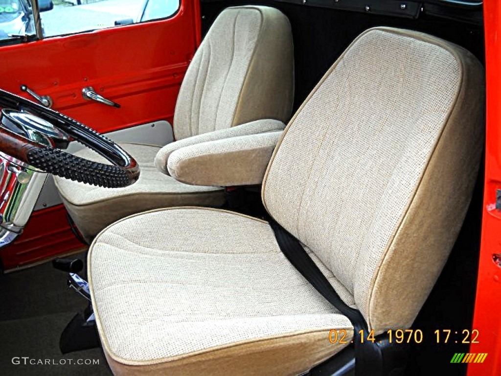 Tan Interior 1951 Ford F1 Pickup Custom Photo #54635685
