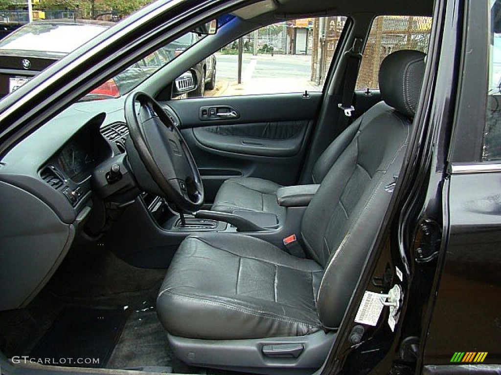 Gray Interior 1997 Honda Accord LX Sedan Photo #54636078