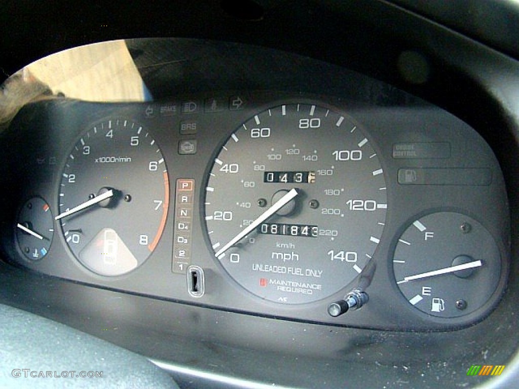 1997 Honda Accord LX Sedan Gauges Photo #54636105
