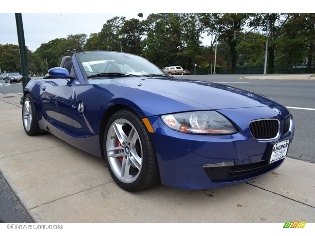 Montego Blue Metallic 2008 BMW Z4 3.0i Roadster Exterior Photo #54636501