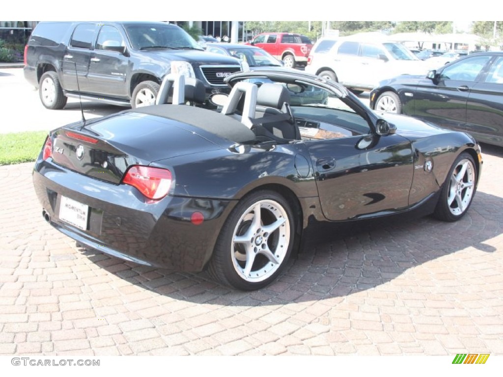Jet Black 2007 BMW Z4 3.0si Roadster Exterior Photo #54636693