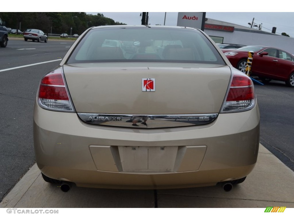 2007 Aura XR - Golden Cashmere Metallic / Tan photo #4