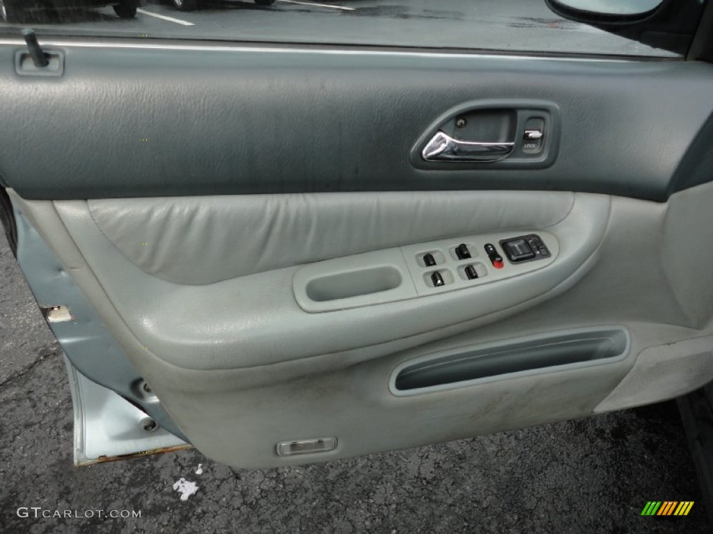 1994 Accord EX Sedan - Sage Green Metallic / Gray photo #13