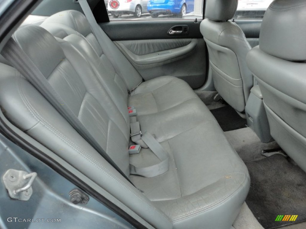 1994 Accord EX Sedan - Sage Green Metallic / Gray photo #16