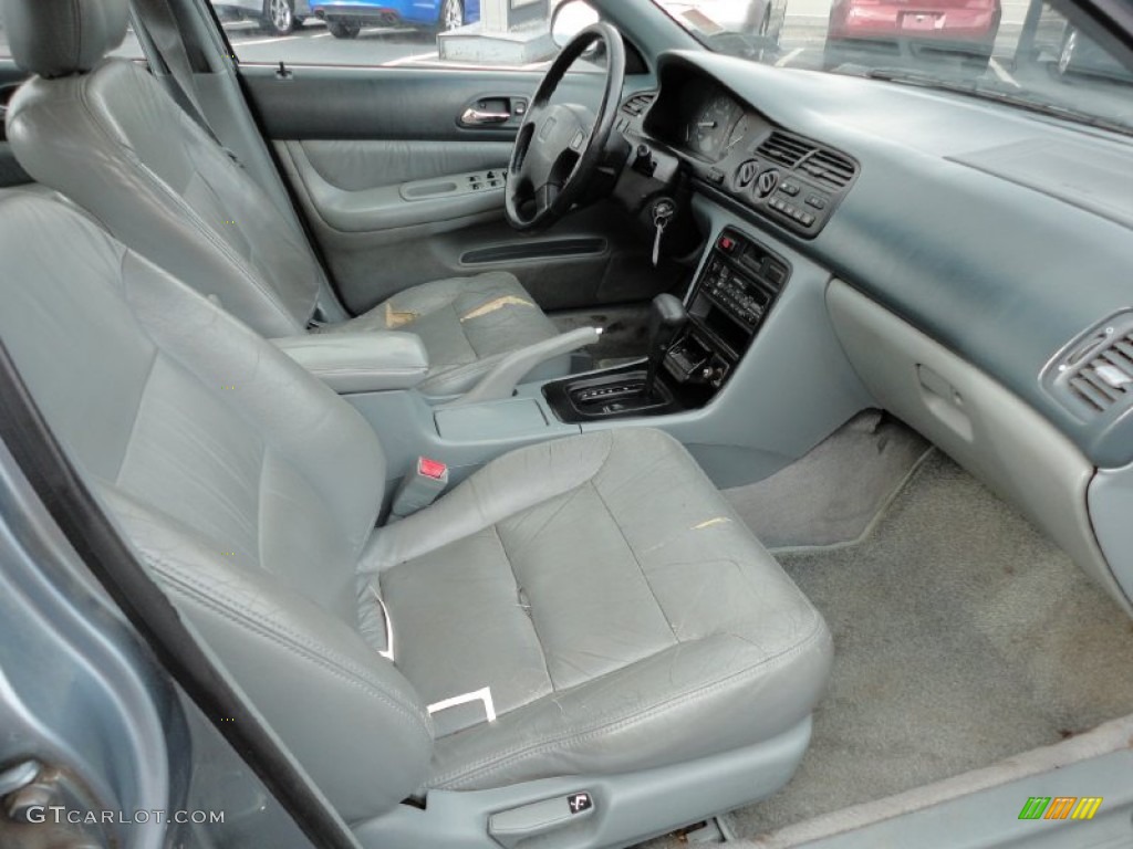 1994 Accord EX Sedan - Sage Green Metallic / Gray photo #17