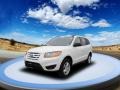 Pearl White - Santa Fe GLS 4WD Photo No. 1