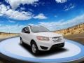Pearl White - Santa Fe GLS 4WD Photo No. 5