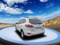 Pearl White - Santa Fe GLS 4WD Photo No. 3