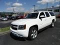 2011 Summit White Chevrolet Suburban LT 4x4  photo #2