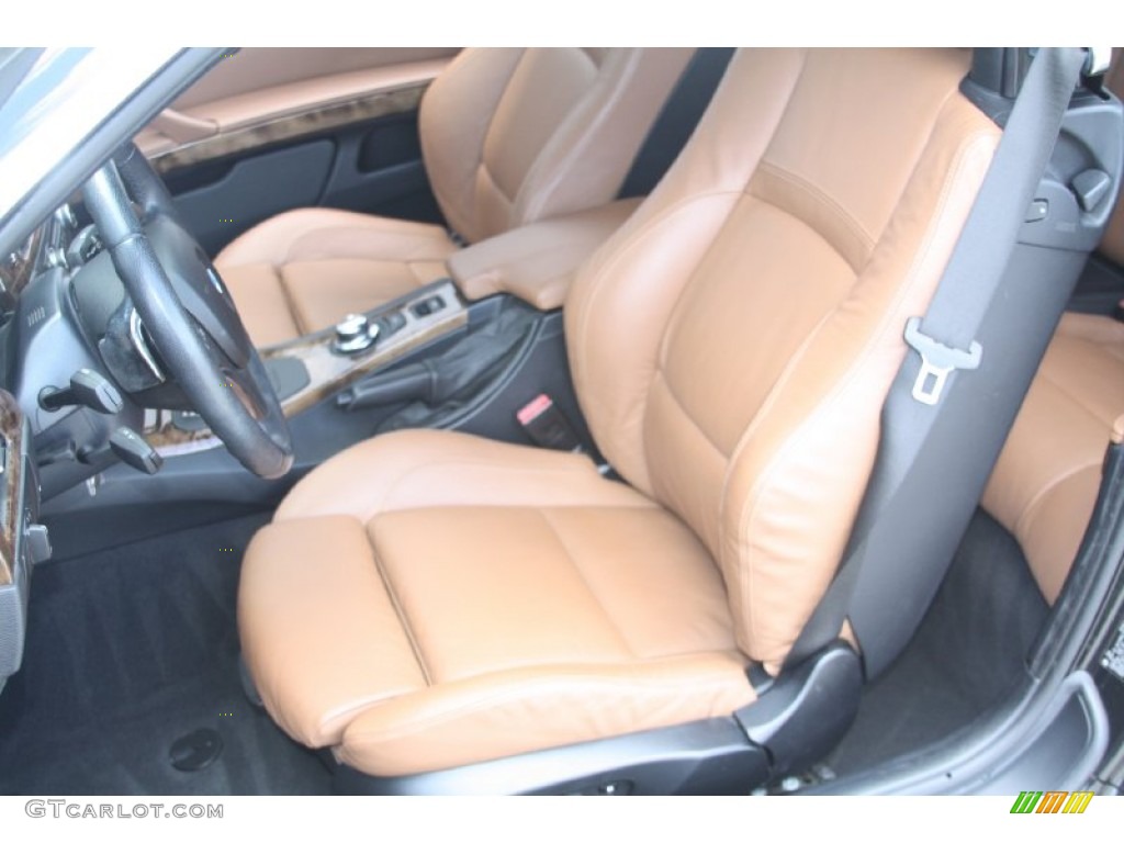 2008 3 Series 335i Convertible - Black Sapphire Metallic / Saddle Brown/Black photo #19