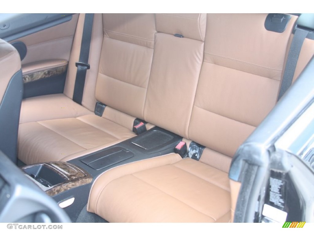 2008 3 Series 335i Convertible - Black Sapphire Metallic / Saddle Brown/Black photo #20
