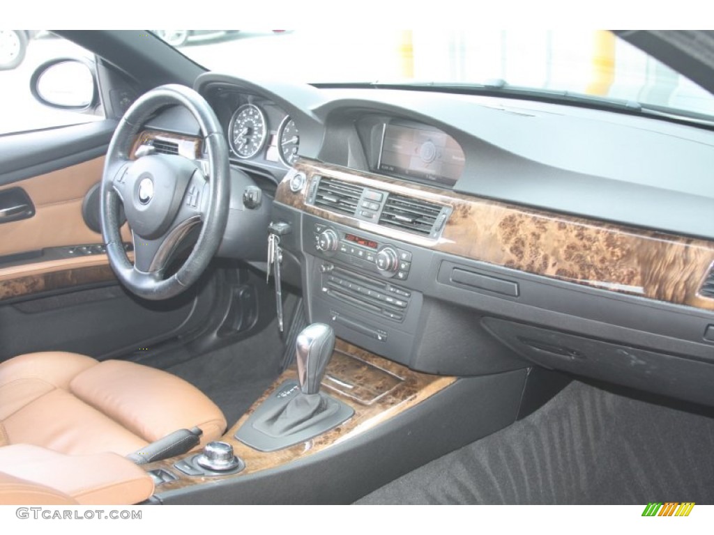 2008 3 Series 335i Convertible - Black Sapphire Metallic / Saddle Brown/Black photo #23