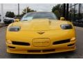 2002 Millenium Yellow Chevrolet Corvette Z06  photo #2