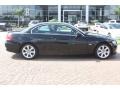 2008 Jet Black BMW 3 Series 335i Convertible  photo #3