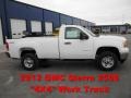 Summit White - Sierra 2500HD Regular Cab 4x4 Photo No. 1
