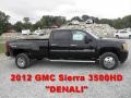 Onyx Black - Sierra 3500HD Denali Crew Cab 4x4 Dually Photo No. 1