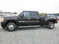 Onyx Black - Sierra 3500HD Denali Crew Cab 4x4 Dually Photo No. 4