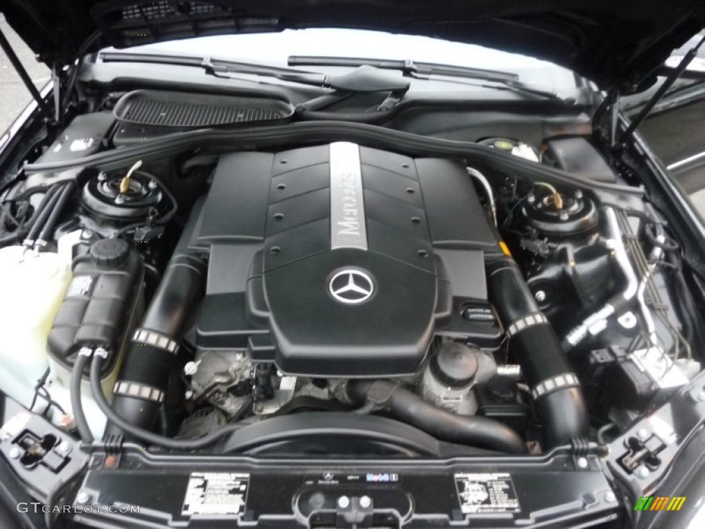 2003 Mercedes-Benz S 500 Sedan 5.0 Liter SOHC 24-Valve V8 Engine Photo #54639966