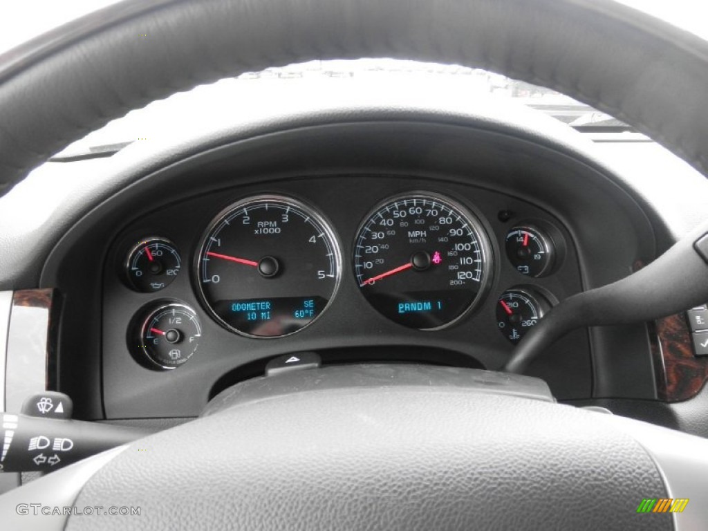 2012 GMC Sierra 3500HD Denali Crew Cab 4x4 Dually Gauges Photo #54640065