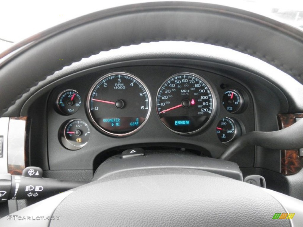 2012 GMC Sierra 1500 Denali Crew Cab 4x4 Gauges Photo #54640305