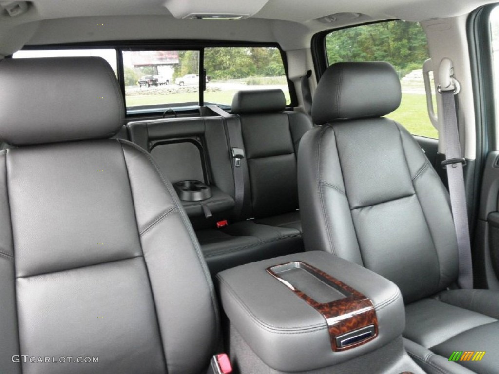 Ebony Interior 2012 GMC Sierra 1500 Denali Crew Cab 4x4 Photo #54640413
