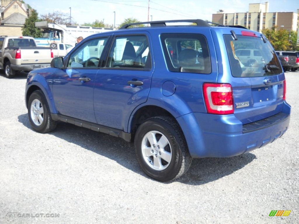 2009 Escape XLS 4WD - Sport Blue Metallic / Stone photo #4