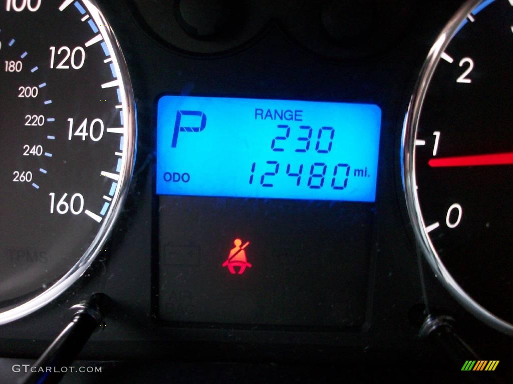 2007 Tiburon GT - Black Pearl / Black photo #15