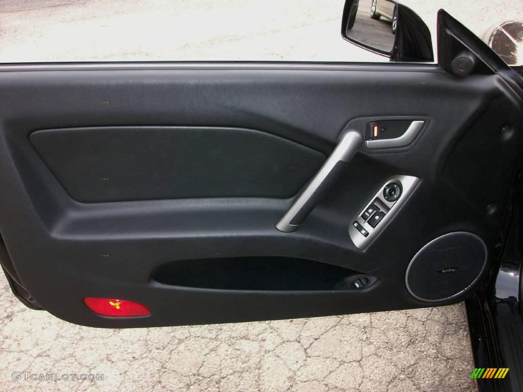 2007 Tiburon GT - Black Pearl / Black photo #17