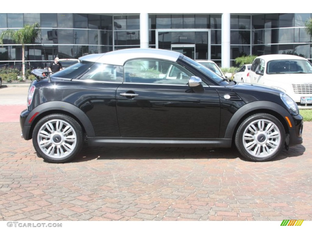 Midnight Black Metallic 2012 Mini Cooper Coupe Exterior Photo #54642249