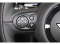 2012 Mini Cooper Punch Carbon Black Leather Interior Controls Photo