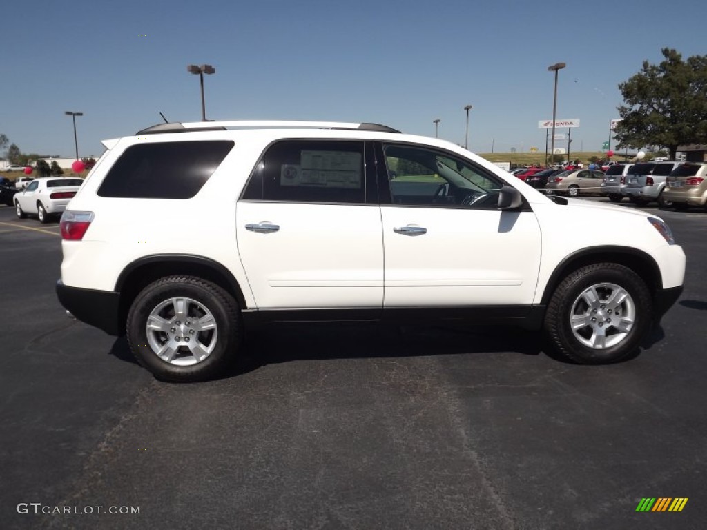 Summit White 2012 GMC Acadia SL Exterior Photo #54642822