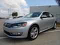 Reflex Silver Metallic 2012 Volkswagen Passat V6 SEL Exterior