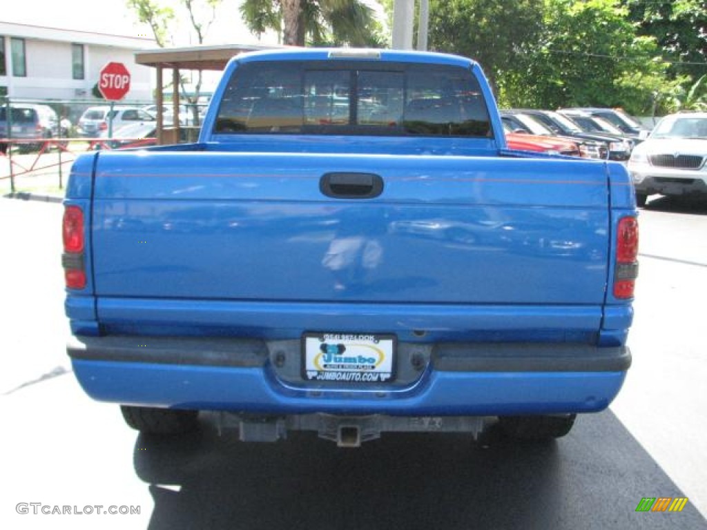 1999 Ram 2500 ST Extended Cab - Intense Blue Pearl / Mist Gray photo #8