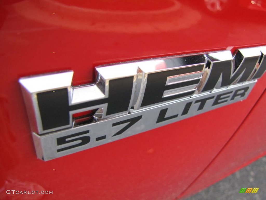 2012 Ram 1500 Sport Quad Cab - Flame Red / Dark Slate Gray photo #6