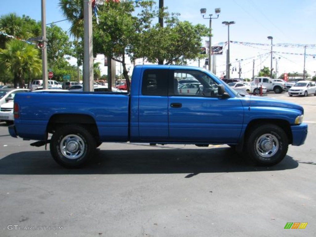 1999 Ram 2500 ST Extended Cab - Intense Blue Pearl / Mist Gray photo #10