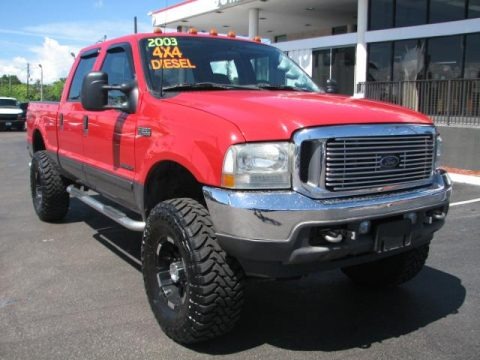 2003 Ford F350 Super Duty FX4 Crew Cab 4x4 Data, Info and Specs