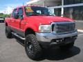 2003 Red Ford F350 Super Duty FX4 Crew Cab 4x4  photo #1