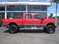 2003 Red Ford F350 Super Duty FX4 Crew Cab 4x4  photo #10